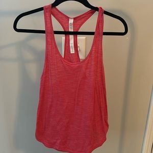 Lululemon tank top color hot pink size 2